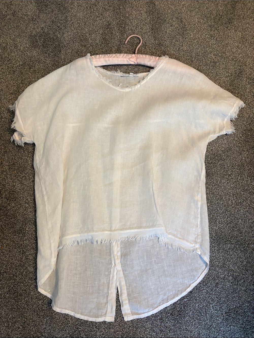 Tempo Paris Linen Top